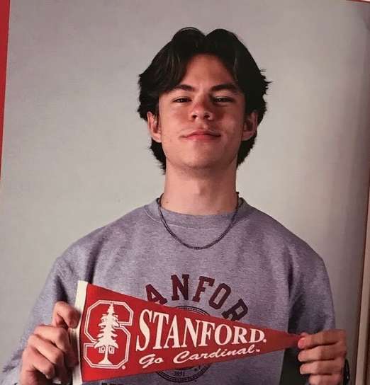 Student with award-winning project